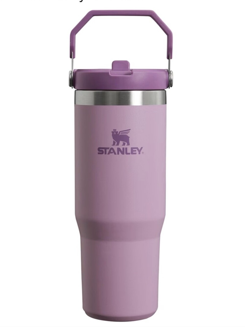 Stanley IceFlow Flip Straw Tumbler with Handle 30 oz Lilac